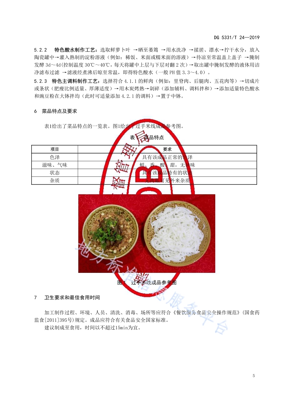 过手米线制作工艺规程DB5331／T 24-2019.pdf_第5页