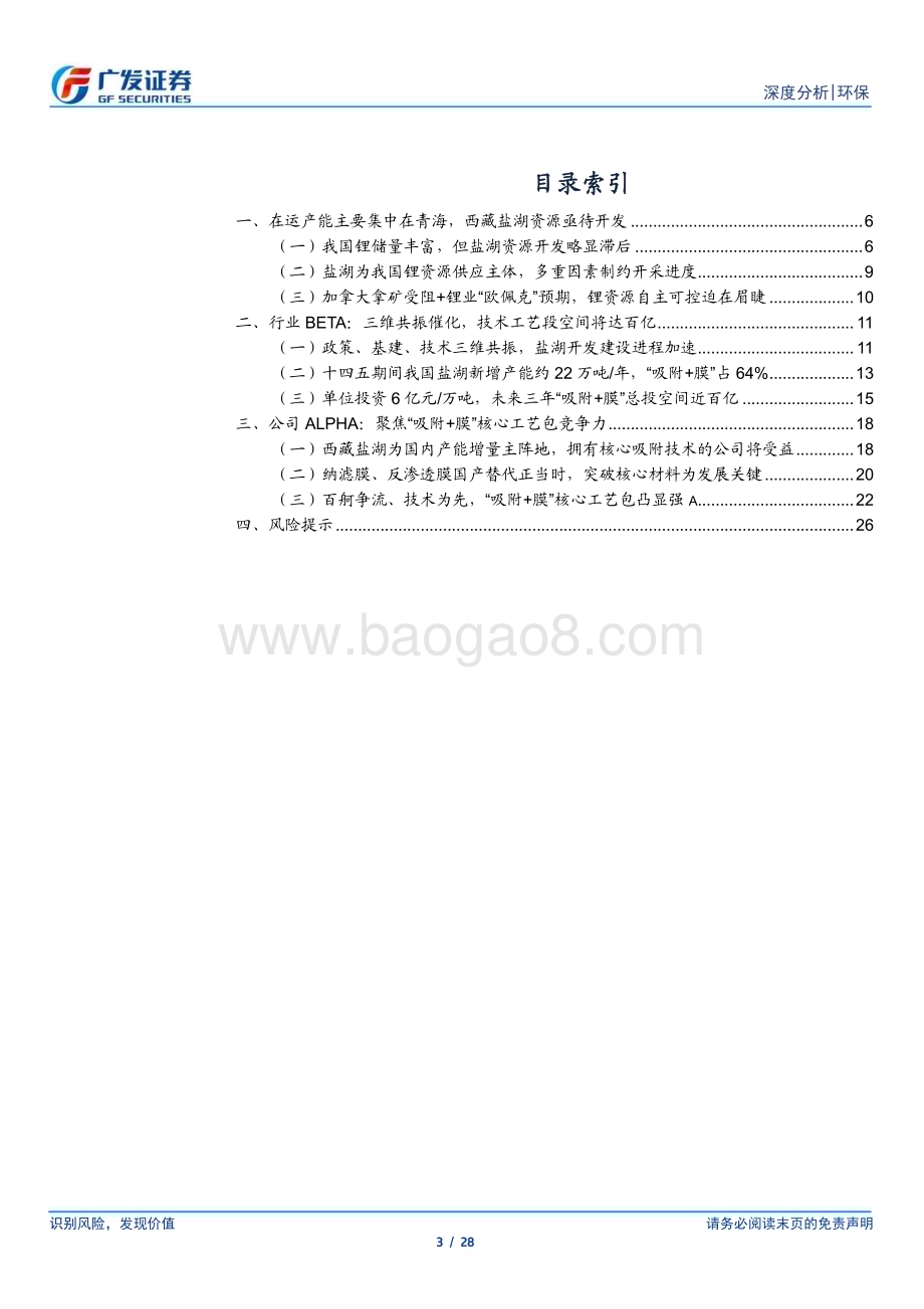 20230410_广发证券_环保行业证券研究报告：盐湖提锂技术系列_29页.pdf_第3页