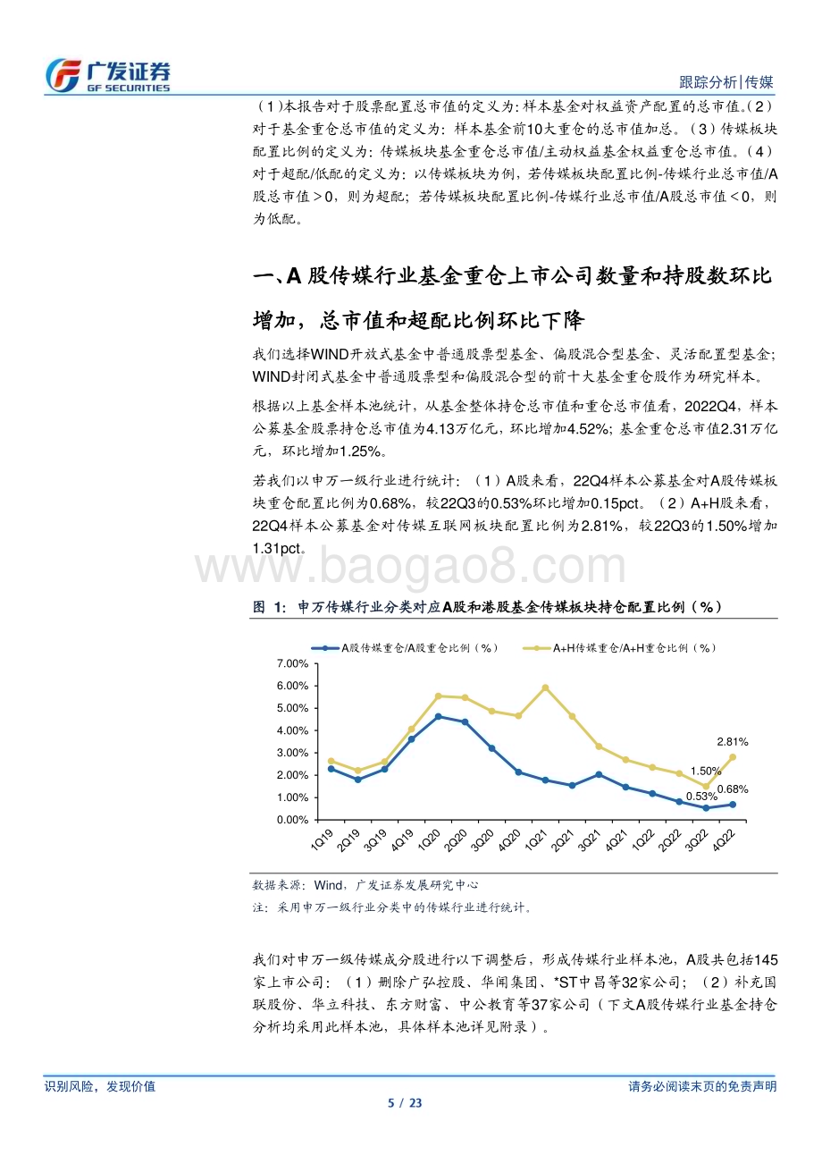 20230131_广发证券_传媒互联网行业证券研究报告：股重仓公司数量环比增加港股优质资产获明显加仓_24页.pdf_第5页