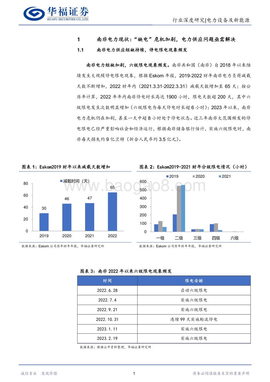 20230416_华福证券_电力设备及新能源行业：南非电力危机持续光储装机有望超预期_19页.pdf_第4页