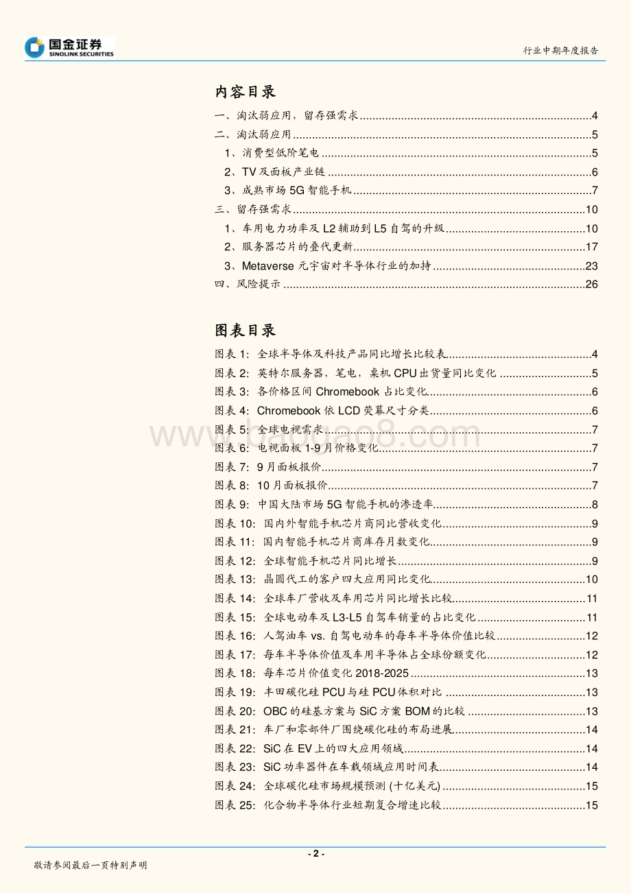 20211116_国金证券_半导体行业中期年度报告：2022-2023年投资策略应用篇汰弱留强_29页.pdf_第2页