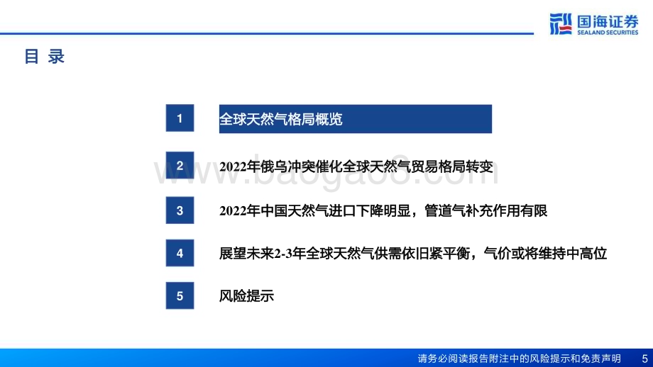 20230518_国海证券_天然气行业证券研究报告：全球天然气供需依旧紧平衡气价或将维持中高位_52页.pdf_第5页