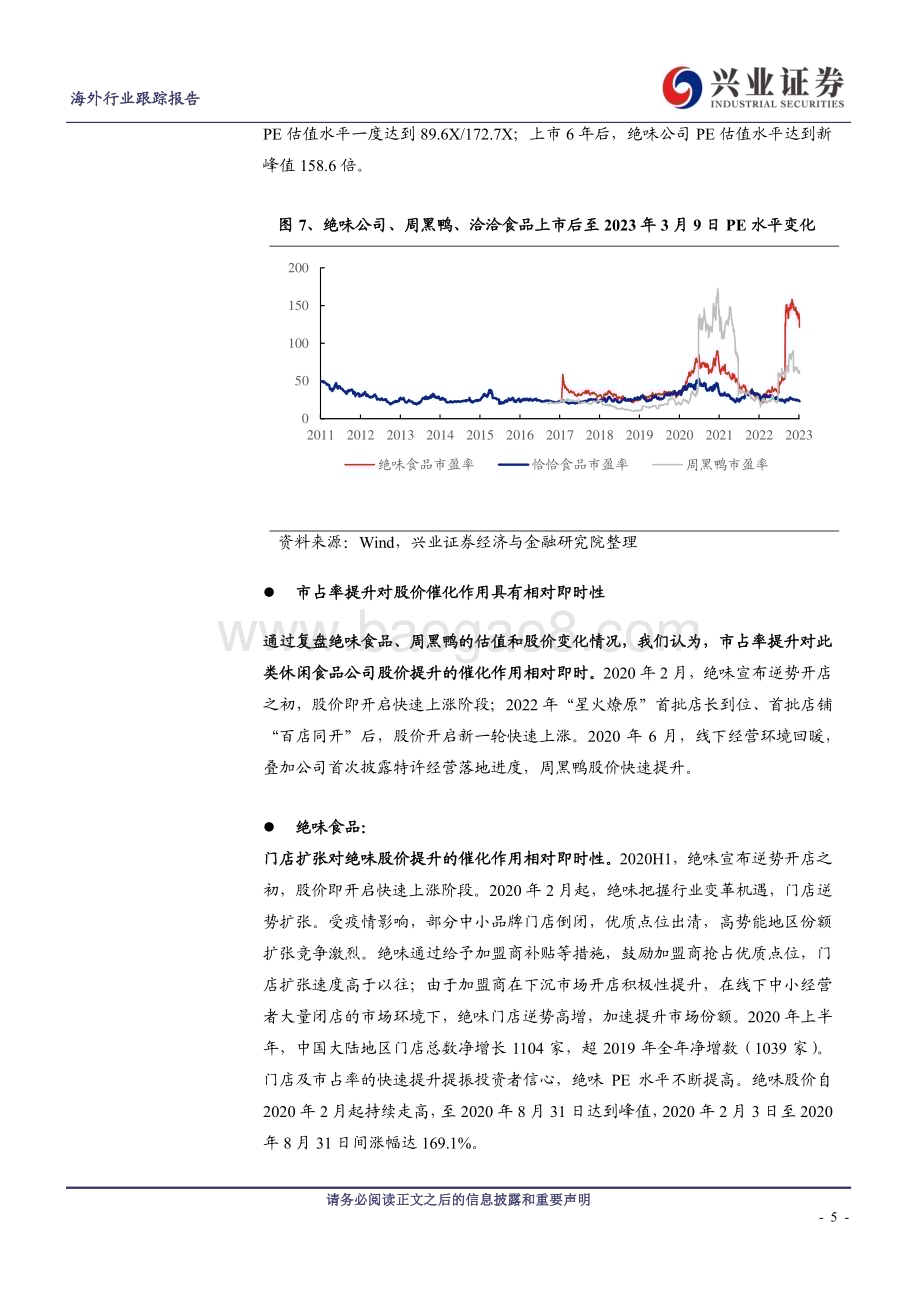 20230310_兴业证券_食品饮料行业证券研究报告：休闲食品公司股价复盘_13页.pdf_第5页