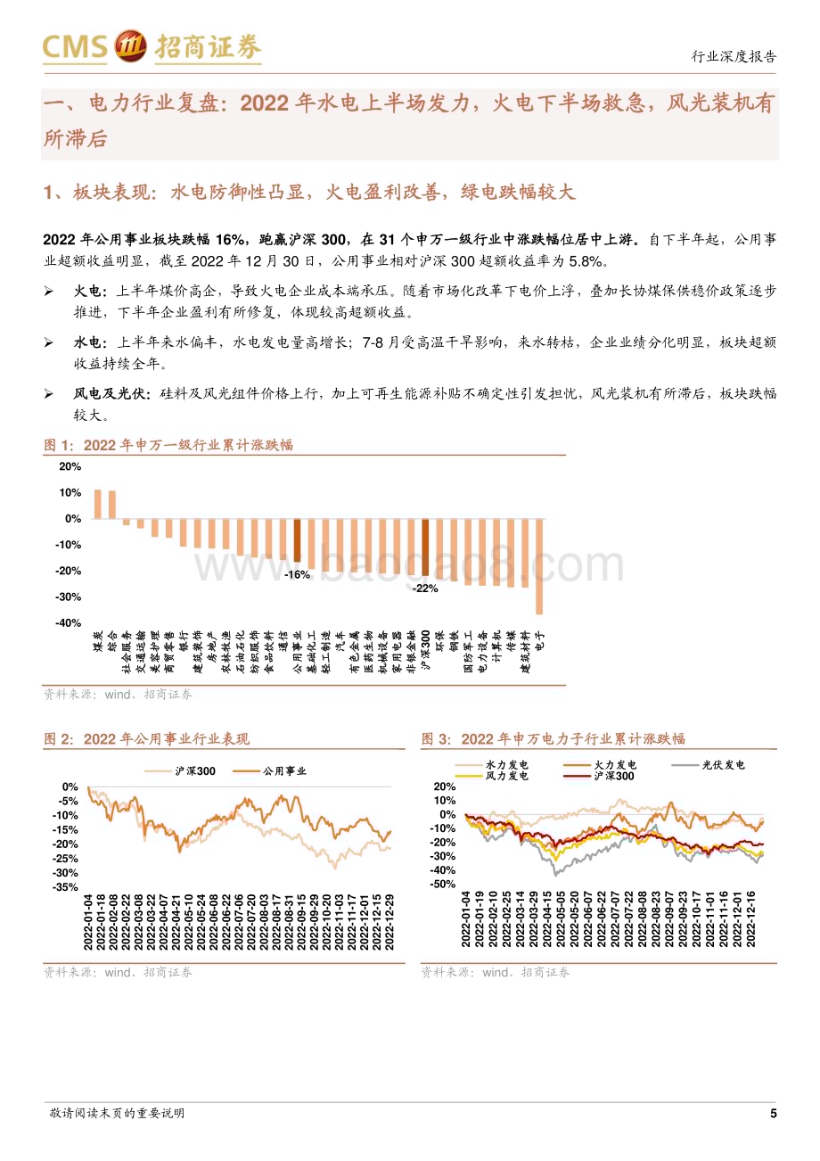 20230328_招商证券_环保及公用事业行业智慧能源系列专题报告（二）：“煤炭+硅料”成本双优化“火转绿”标的确定性增强_38页.pdf_第5页
