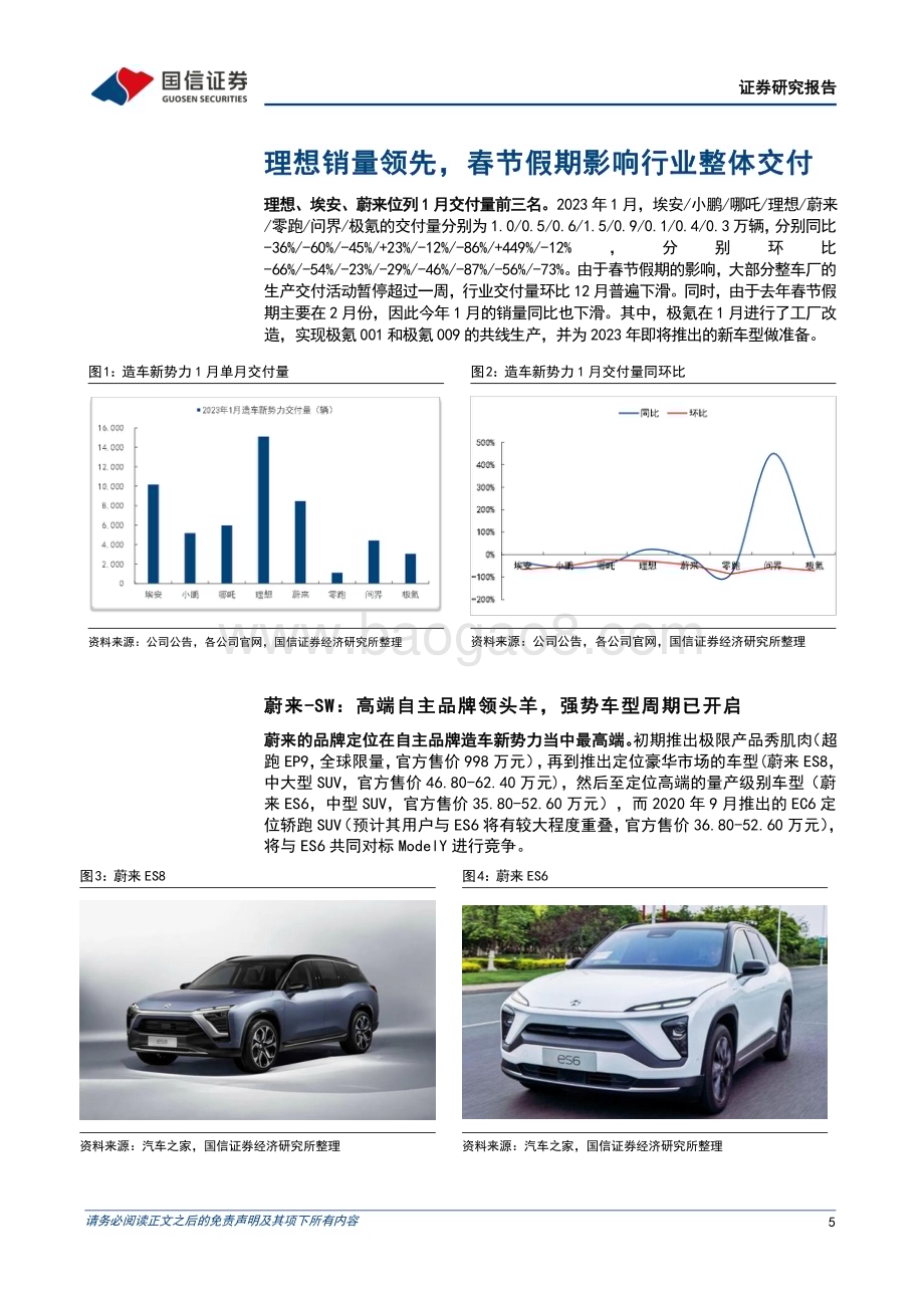 20230203_国信证券_汽车行业证券研究报告：春节假期影响行业整体交付_31页.pdf_第5页