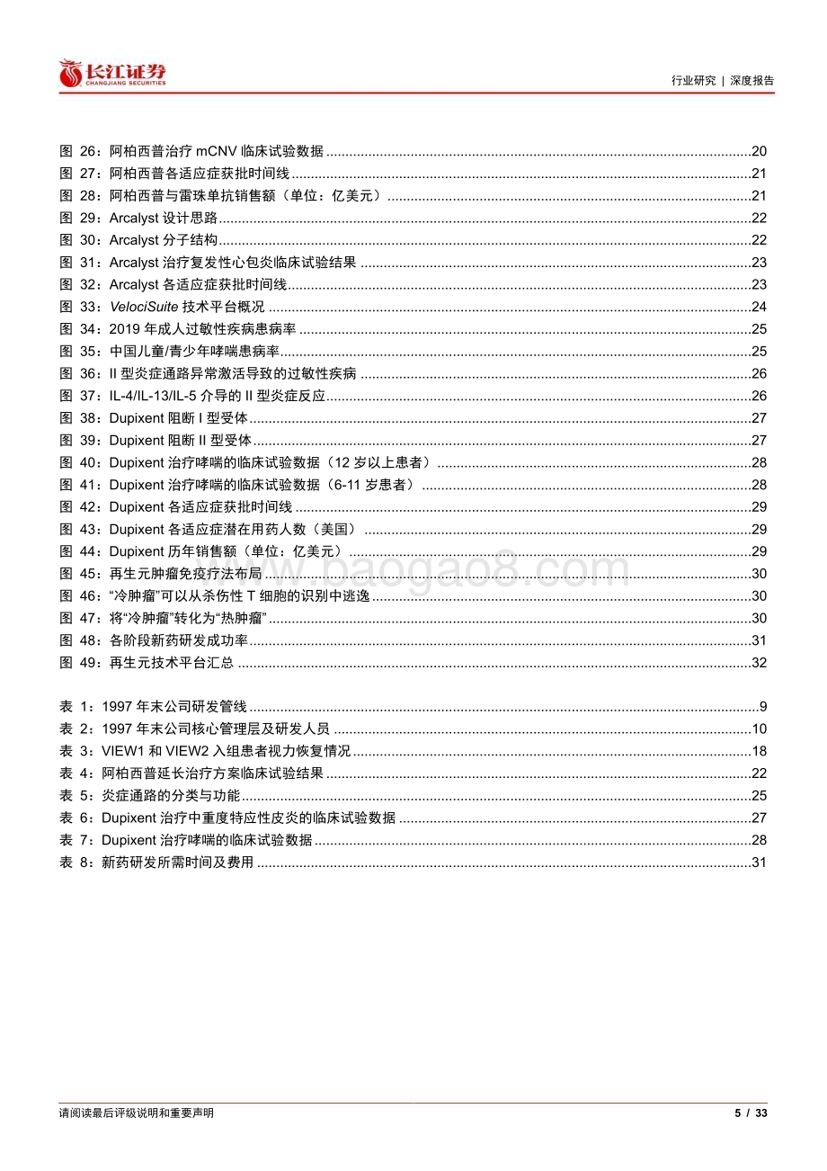 20230207_长江证券_医疗保健行业证券研究报告：长江消费海外复盘系列之再生元_34页.pdf_第5页