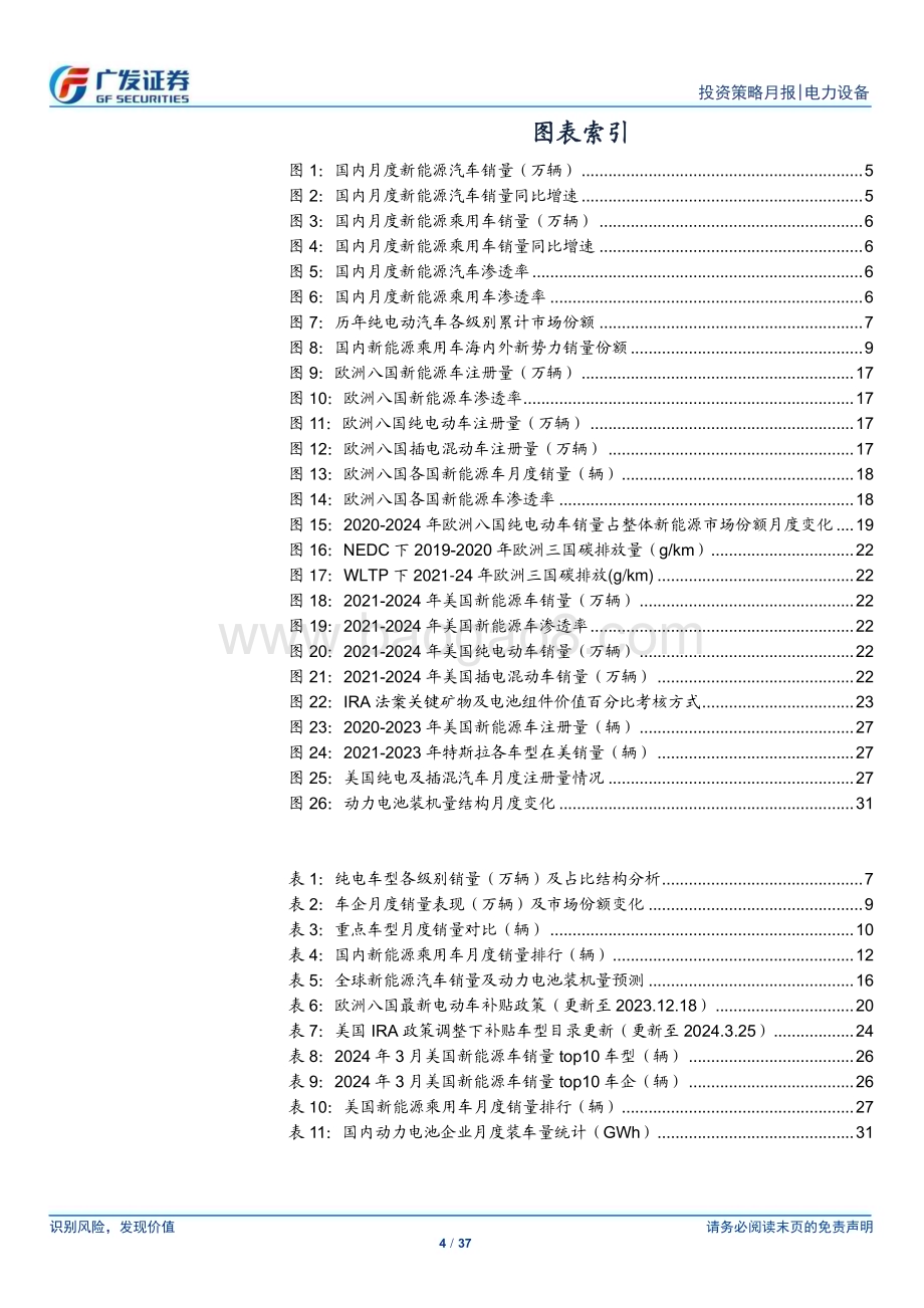 20240415_广发证券_新能源汽车行业：车型与政策周期共振24Q1电车销量超预期_37页.pdf_第4页