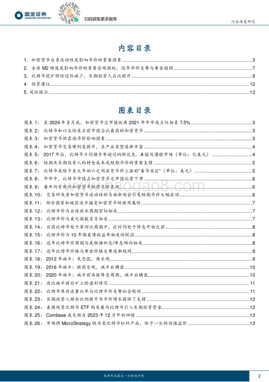 20240404_国金证券_计算机行业深度研究：内外部流动性及供应收缩趋势是影响加密货币价格的重要因素_16页.pdf_第2页