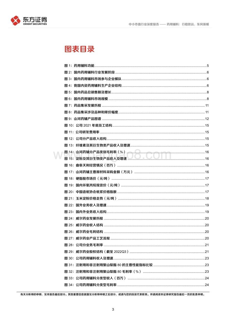 20230103_东方证券_药用辅料：行稳致远东风渐暖_32页.pdf_第3页