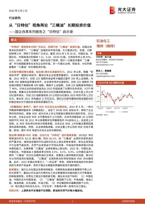 20230602_光大证券_石油化工行业国企改革系列报告之“日特估”启示录_20页.pdf