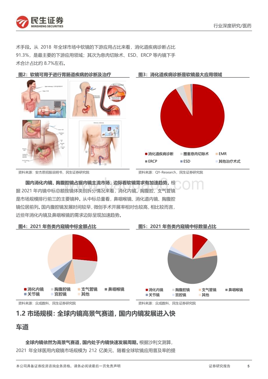 20240309_民生证券_软式内窥镜行业深度报告：内镜市场空间广阔国产替代扬帆起航_48页.pdf_第5页
