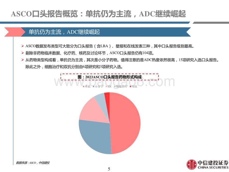 20230529_中信建投证券_医药行业证券研究报告：ASCO2023看好技术驱动周期关注ADC及新兴疗法_69页.pdf_第5页