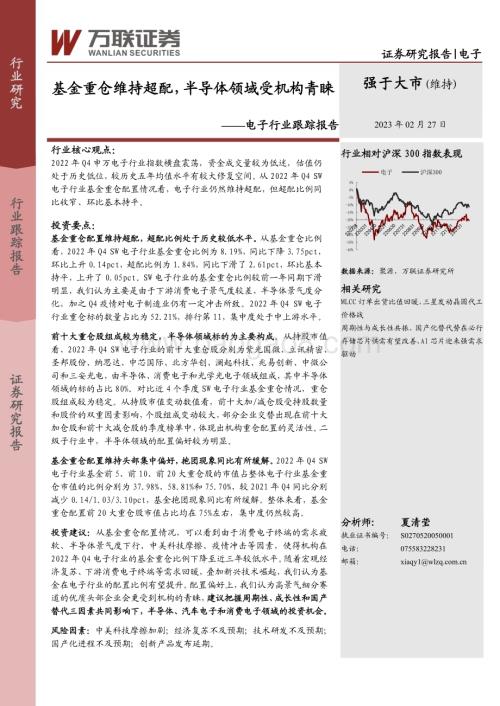 20230227_万联证券_电子行业证券研究报告：基金重仓维持超配半导体领域受机构青睐_12页.pdf