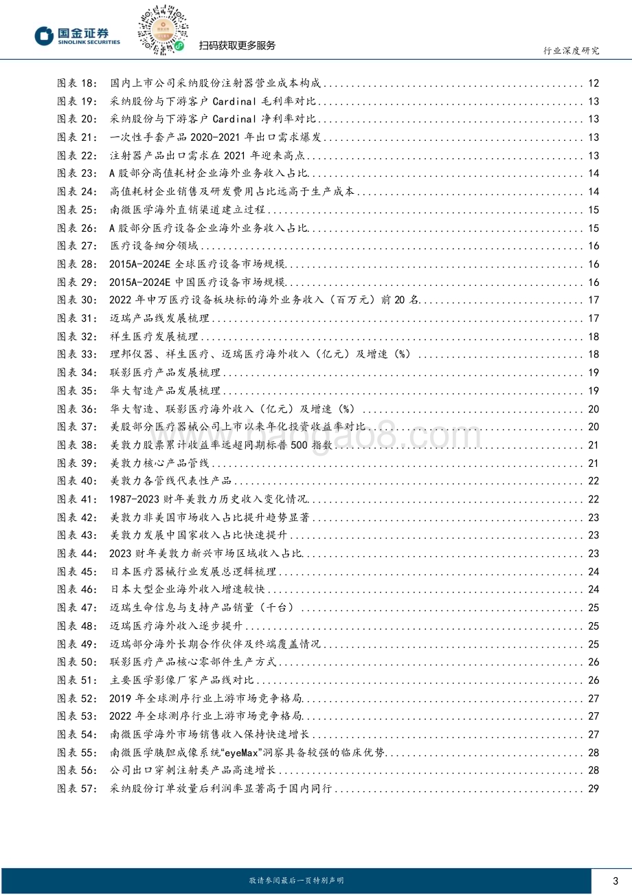 20240131_国金证券_医疗器械行业出海专题：蓄势待发曙光初现_31页.pdf_第3页