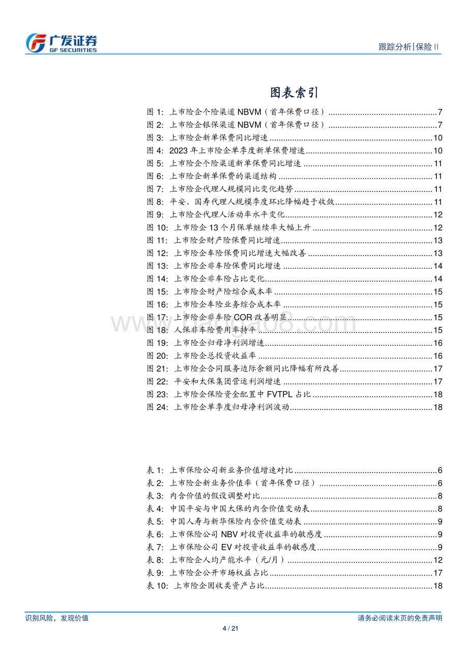 20240403_广发证券_保险行业：负债指标全面改善利润降幅符合预期_21页.pdf_第4页