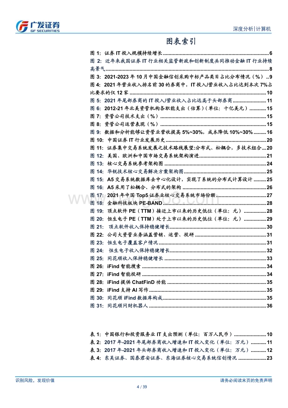 20240131_广发证券_计算机行业：重视证券资管 IT投入预期差下的α机会_39页.pdf_第4页