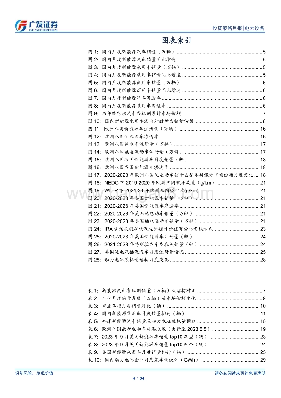 20231115_广发证券_新能源汽车行业研究报告：“金十银九”兑现华为智选阵营扩大孕育新格局_34页.pdf_第4页