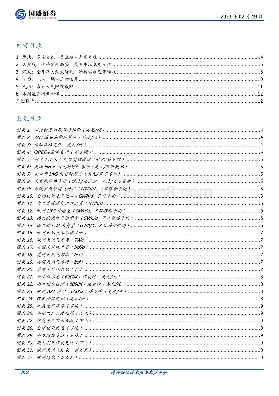 20230219_国盛证券_煤炭开采行业证券研究报告：能源价格筑底阶段等待后市需求启动_14页.pdf_第2页