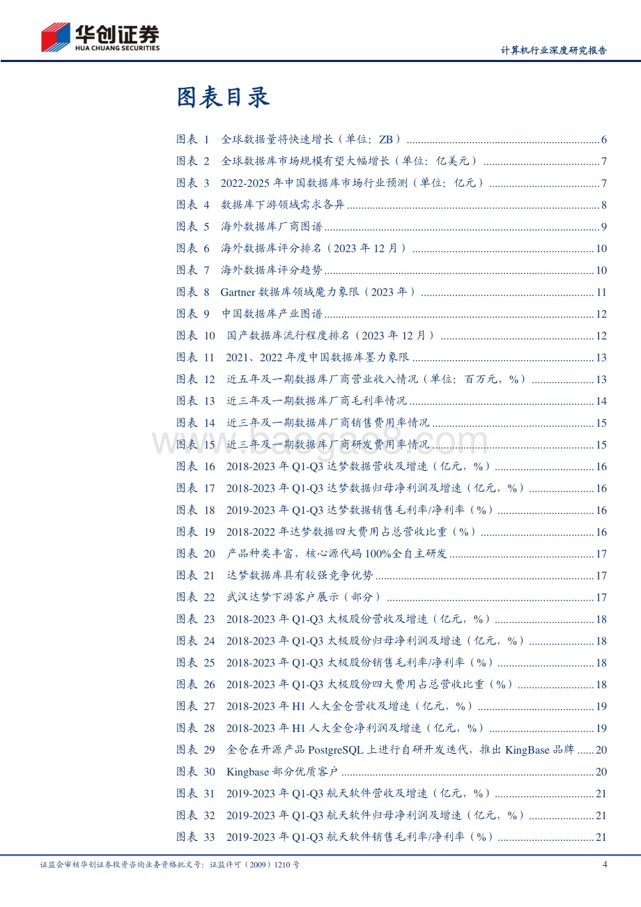 20240125_华创证券_计算机行业深度研究报告：数据库行业参与者众多国产数据库厂商值得关注_36页.pdf_第4页