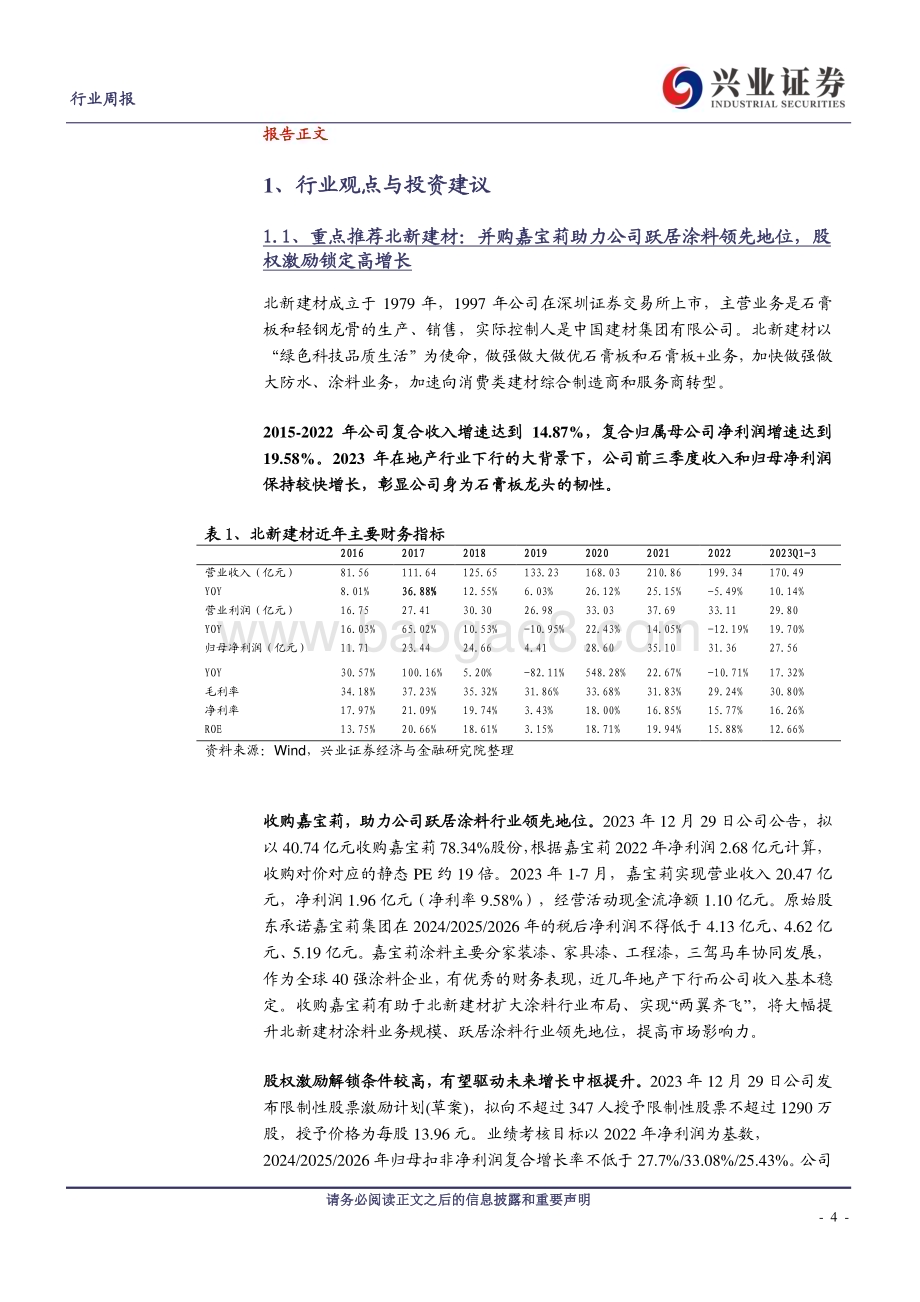 20240303_兴业证券_建筑材料行业：需求仍待回暖关注高股息品种_21页.pdf_第4页