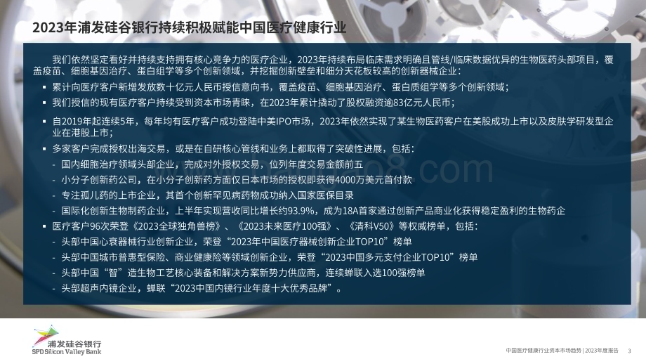 20240409_浦发硅谷银行_中国医疗健康行业资本市场趋势2023年度报告_24页.pdf_第3页