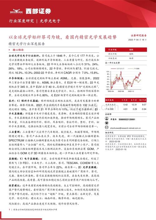 20230418_西部证券_精密光学行业证券研究报告：以全球光学标杆蔡司为镜看国内精密光学发展趋势_32页.pdf