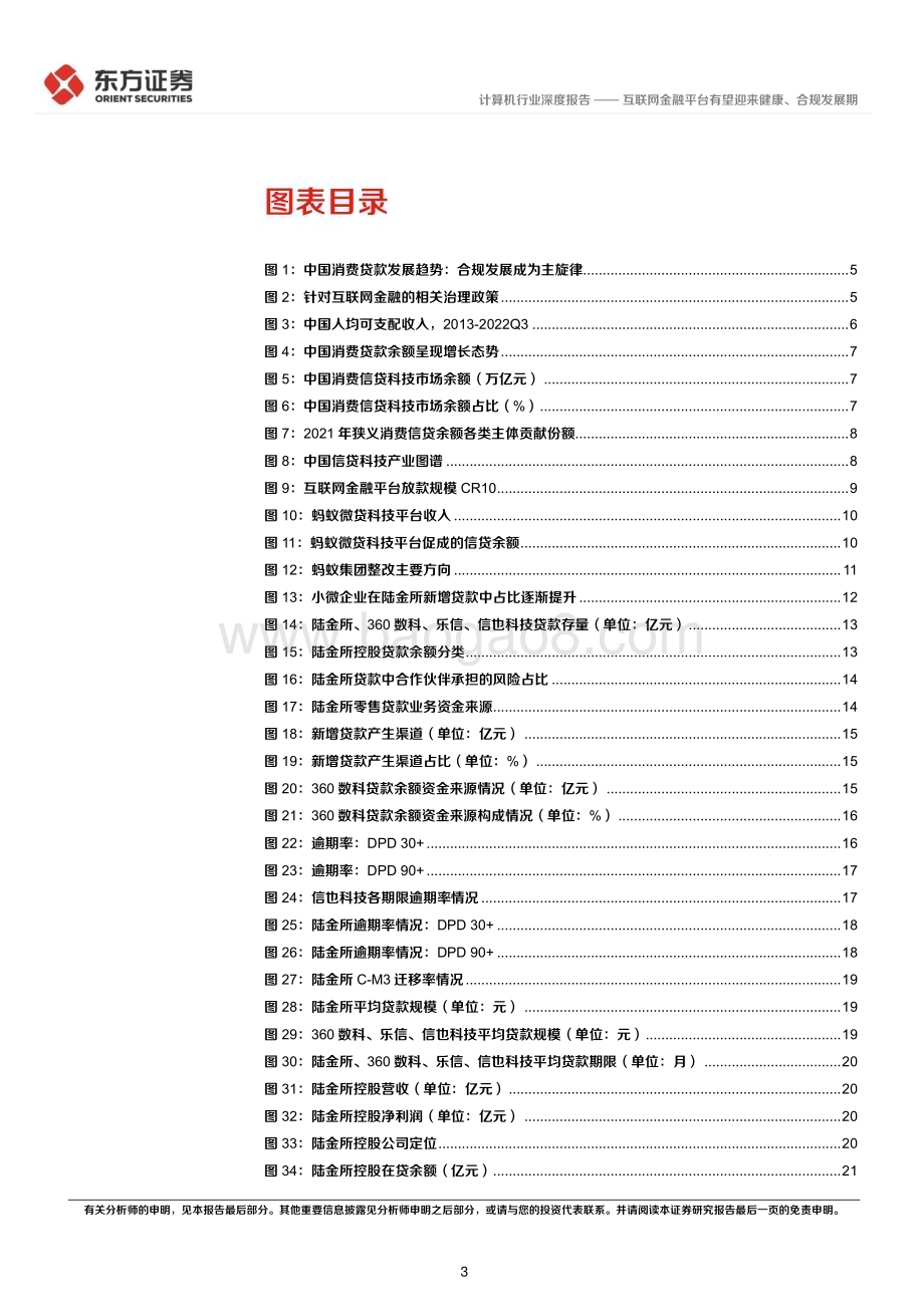 20230331_东方证券_计算机行业证券研究报告：互联网金融平台有望迎来健康、合规发展期_29页.pdf_第3页