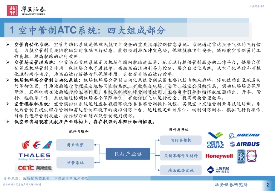 20240326_华安证券_计算机行业低空经济系列深度报告：从民航空管系统展望低空经济基础设施_27页.pdf_第2页