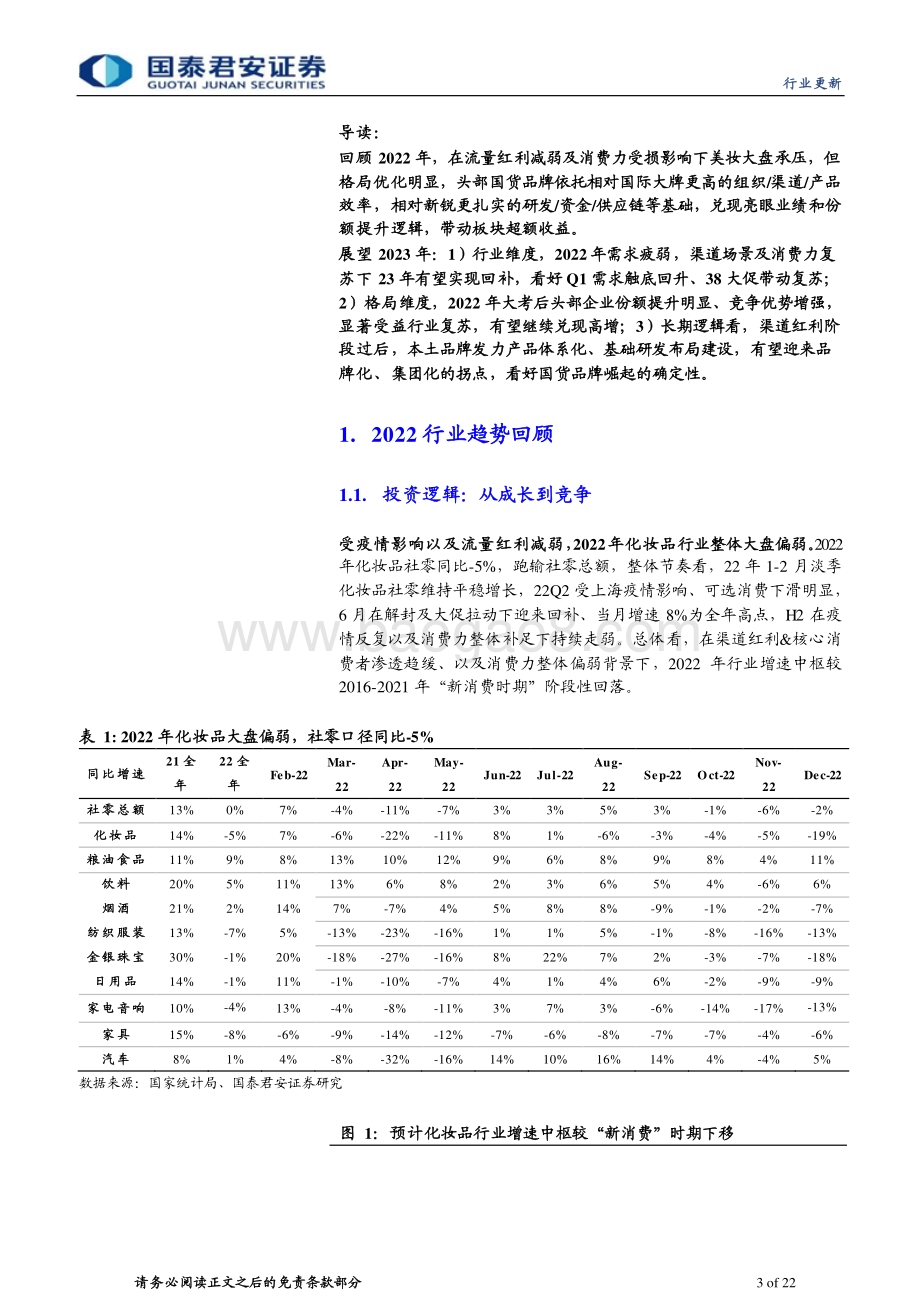 20230219_国泰君安证券_美妆行业证券研究报告：2023年展望及2022年总结_23页.pdf_第3页