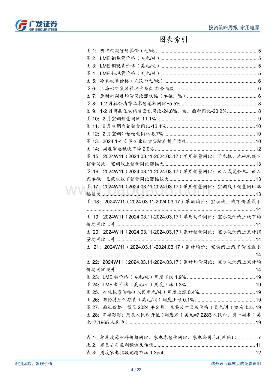 20240324_广发证券_家用电器行业：空调内外销增长较好铜价上涨预计影响有限_22页.pdf_第4页