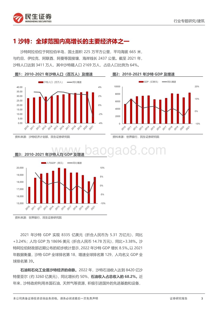 20230413_民生证券_建筑行业证券研究报告：沙特高增长的经济体基建、房建、新能源共舞_17页.pdf_第3页