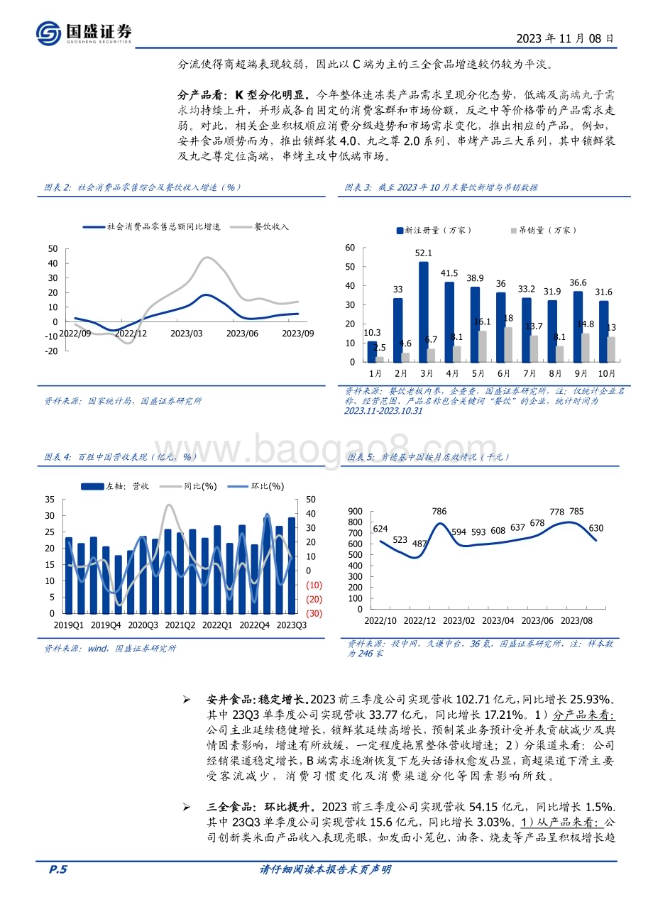 20231108_国盛证券_食品饮料行业食品综合总结报告：低点已过改善可期_28页.pdf_第5页