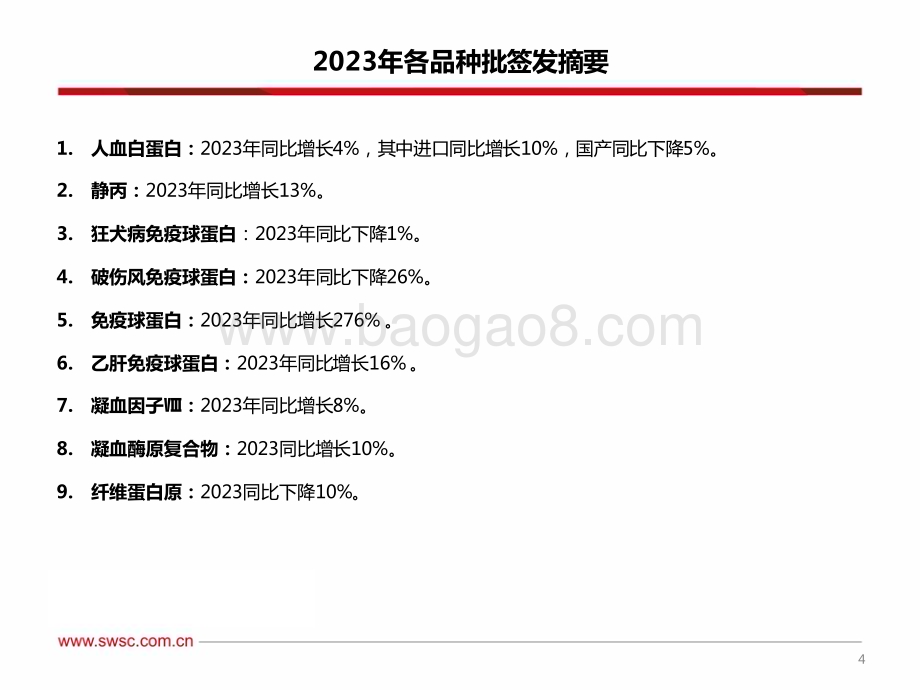 20240130_西南证券_2023年血制品行业跟踪报告_73页.pdf_第5页