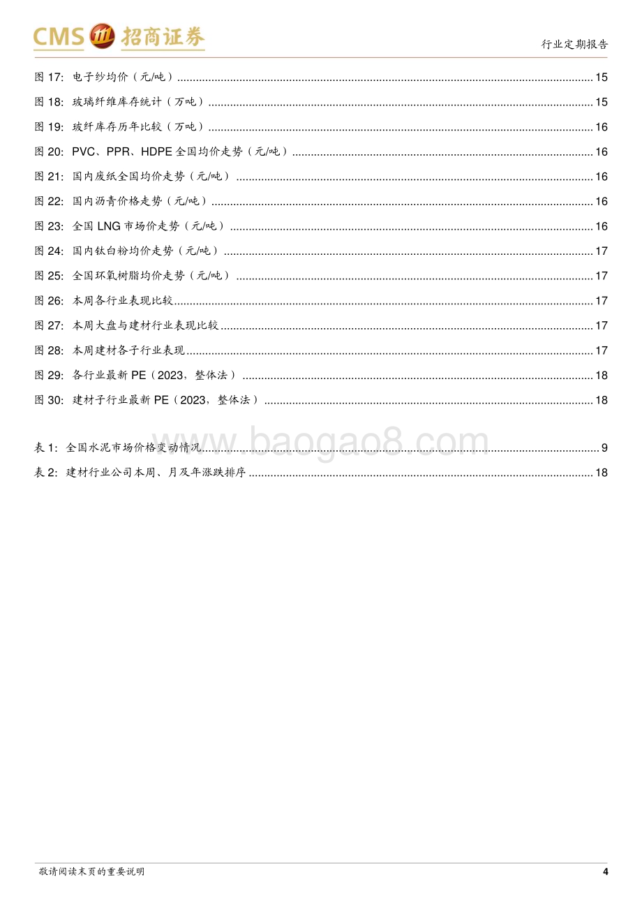 20230604_招商证券_建材行业定期报告：地方性地产新政出台弱需求预期待改善_24页.pdf_第4页