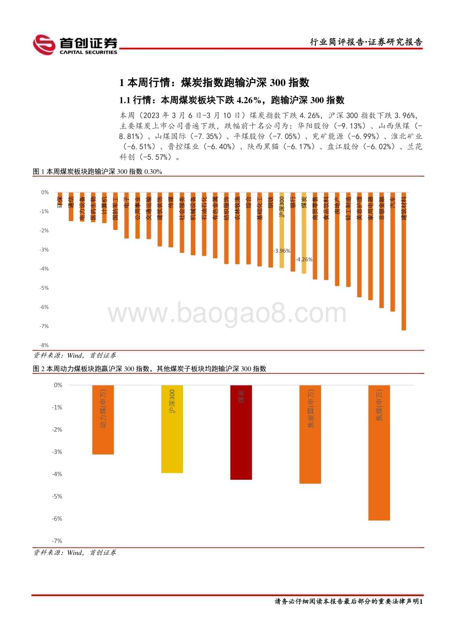 20230313_首创证券_煤炭开采行业证券研究报告：价格反弹有动能推荐继续配置_15页.pdf_第2页