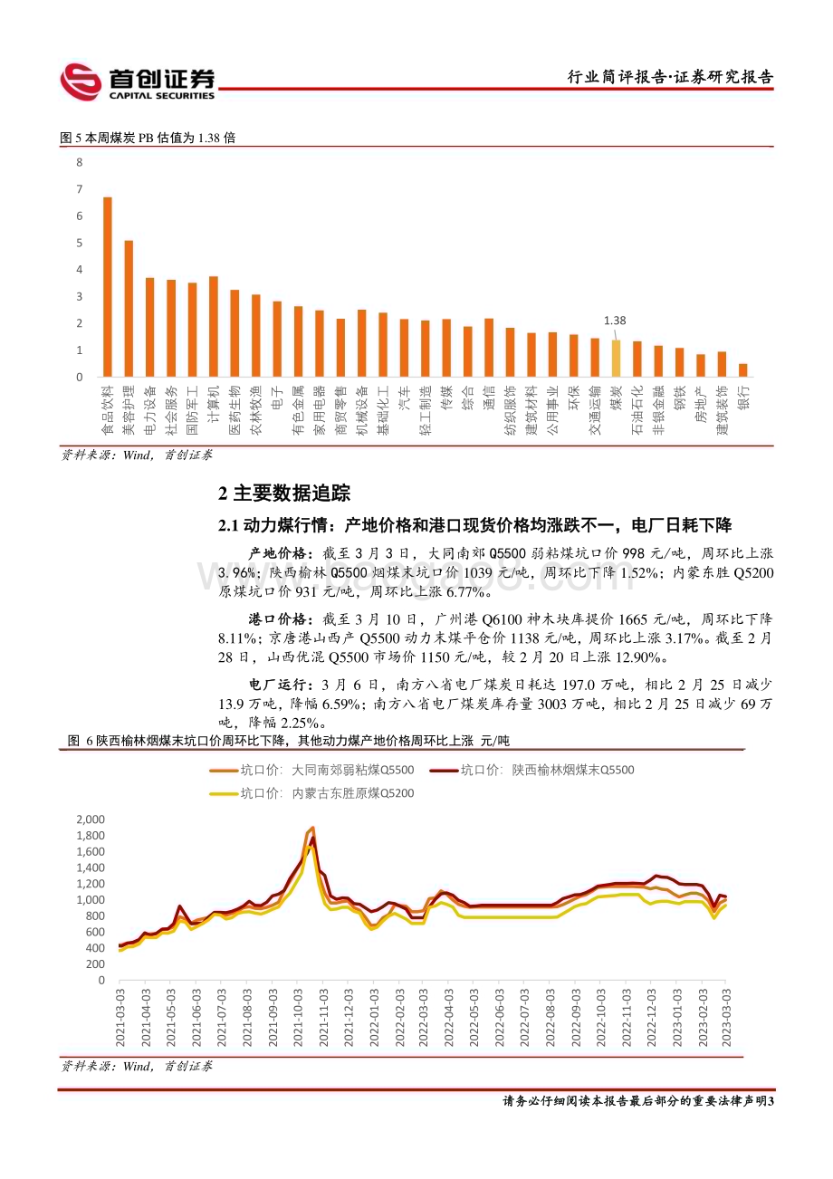 20230313_首创证券_煤炭开采行业证券研究报告：价格反弹有动能推荐继续配置_15页.pdf_第4页