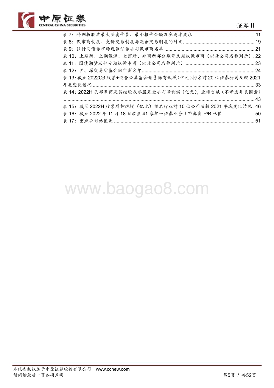 20221125_中原证券_证券行业2023年投资策略：基本面重拾升势推动券商板块估值修复_53页.pdf_第5页