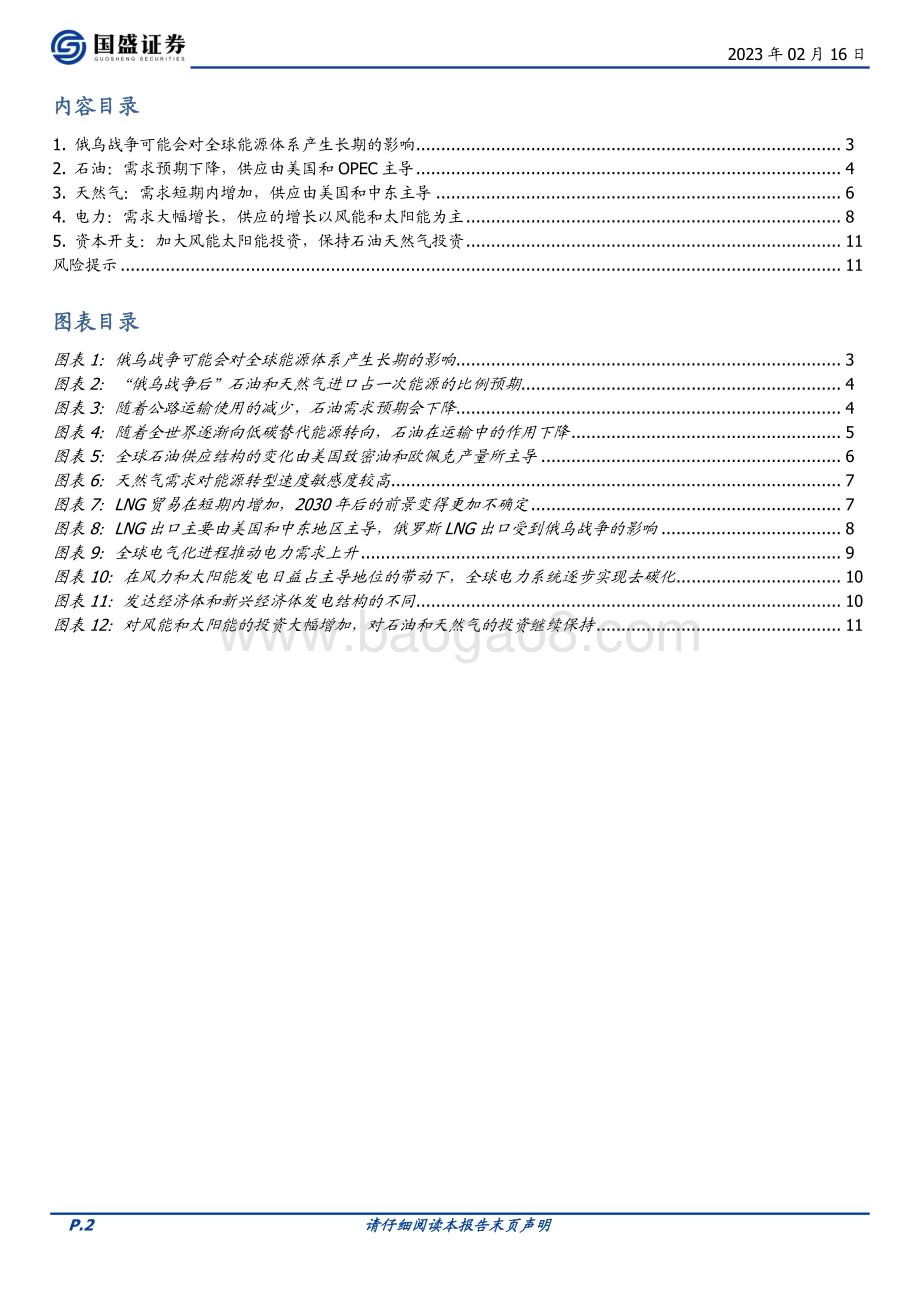 20230216_国盛证券_煤炭开采行业证券研究报告：一文读懂BP《能源展望2023》_13页.pdf_第2页