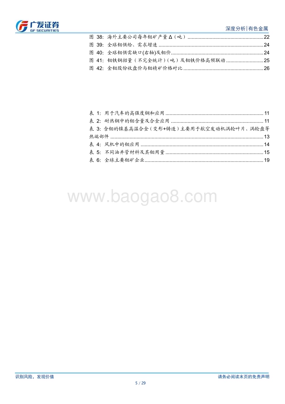 20230319_广发证券_金属及金属新材料行业：钼供稳需强把握上行节奏_30页.pdf_第5页