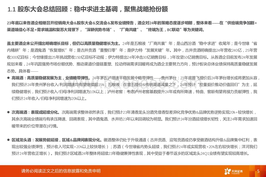 20240320_天风证券_白酒行业：24年春节仍存三大超预期点_24页.pdf_第5页