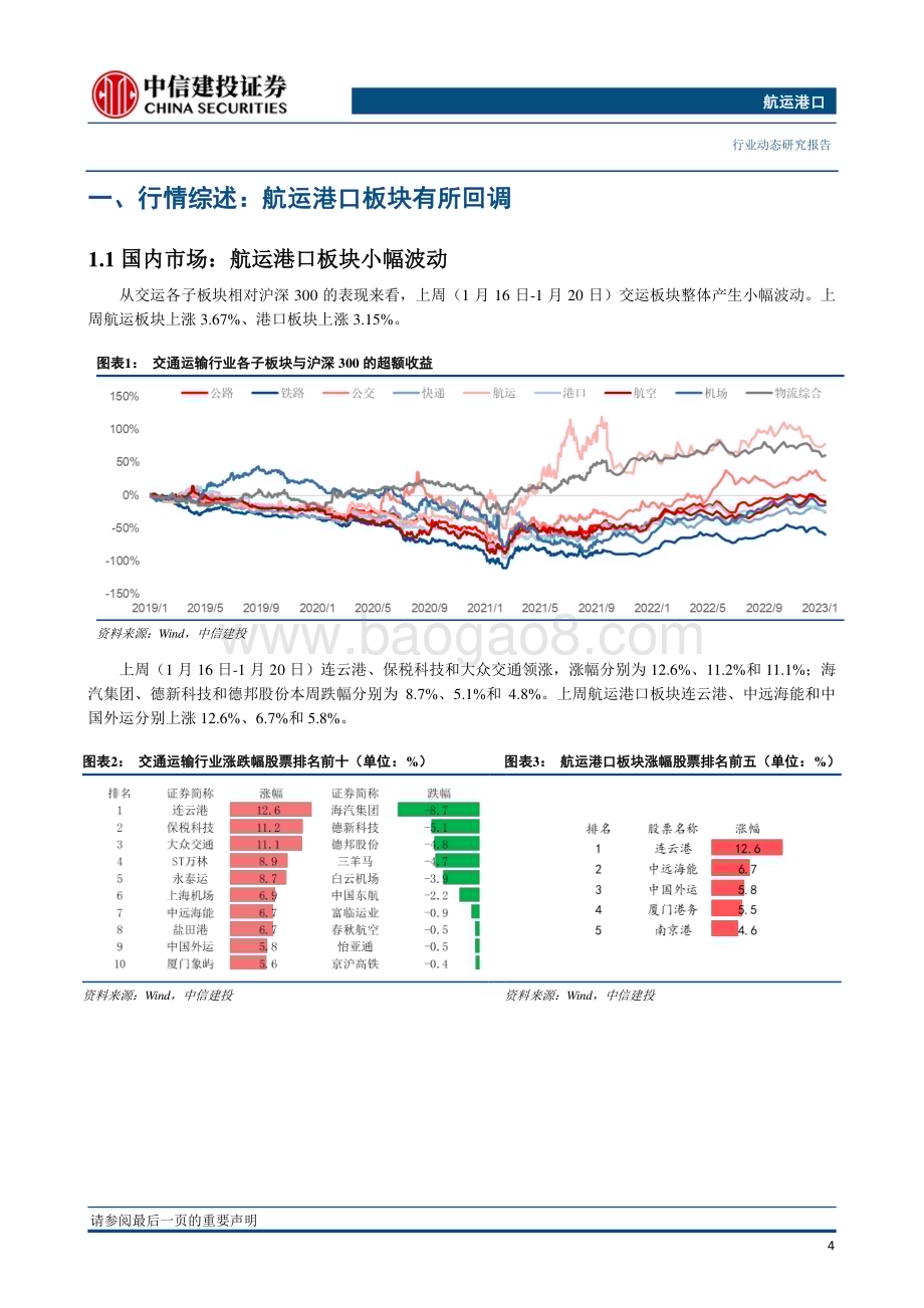 20230131_中信建投_航运港口行业证券研究报告：天津港建成全球首个全物联网集装箱码头_27页.pdf_第5页