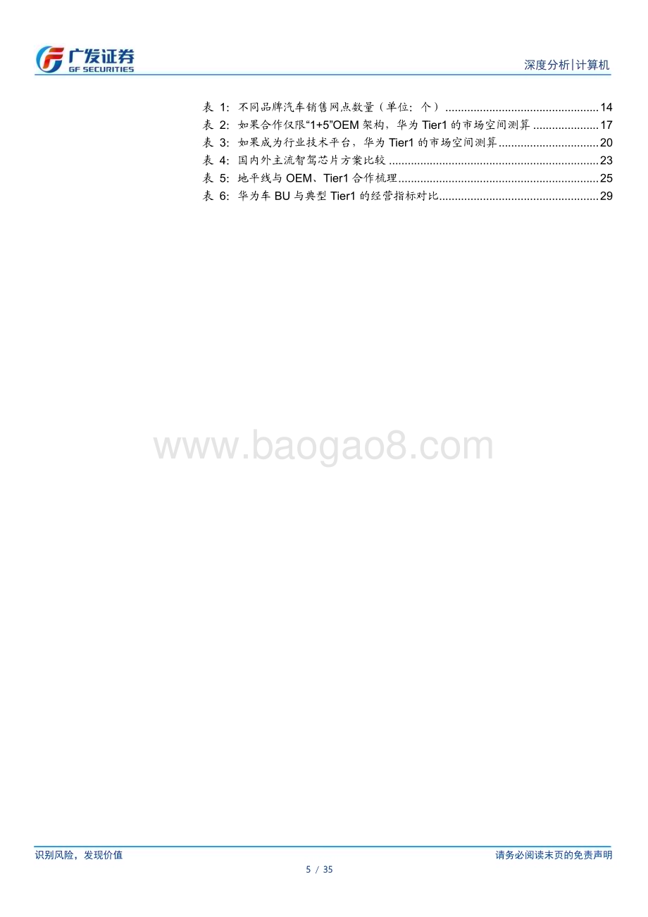 20240201_广发证券_计算机行业：从华为看汽车智能化国产方案对产业格局的重塑_35页.pdf_第5页