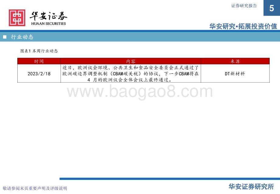 20230220_华安证券_化工行业证券研究报告：万华化学基本面周度动态跟踪_31页.pdf_第5页