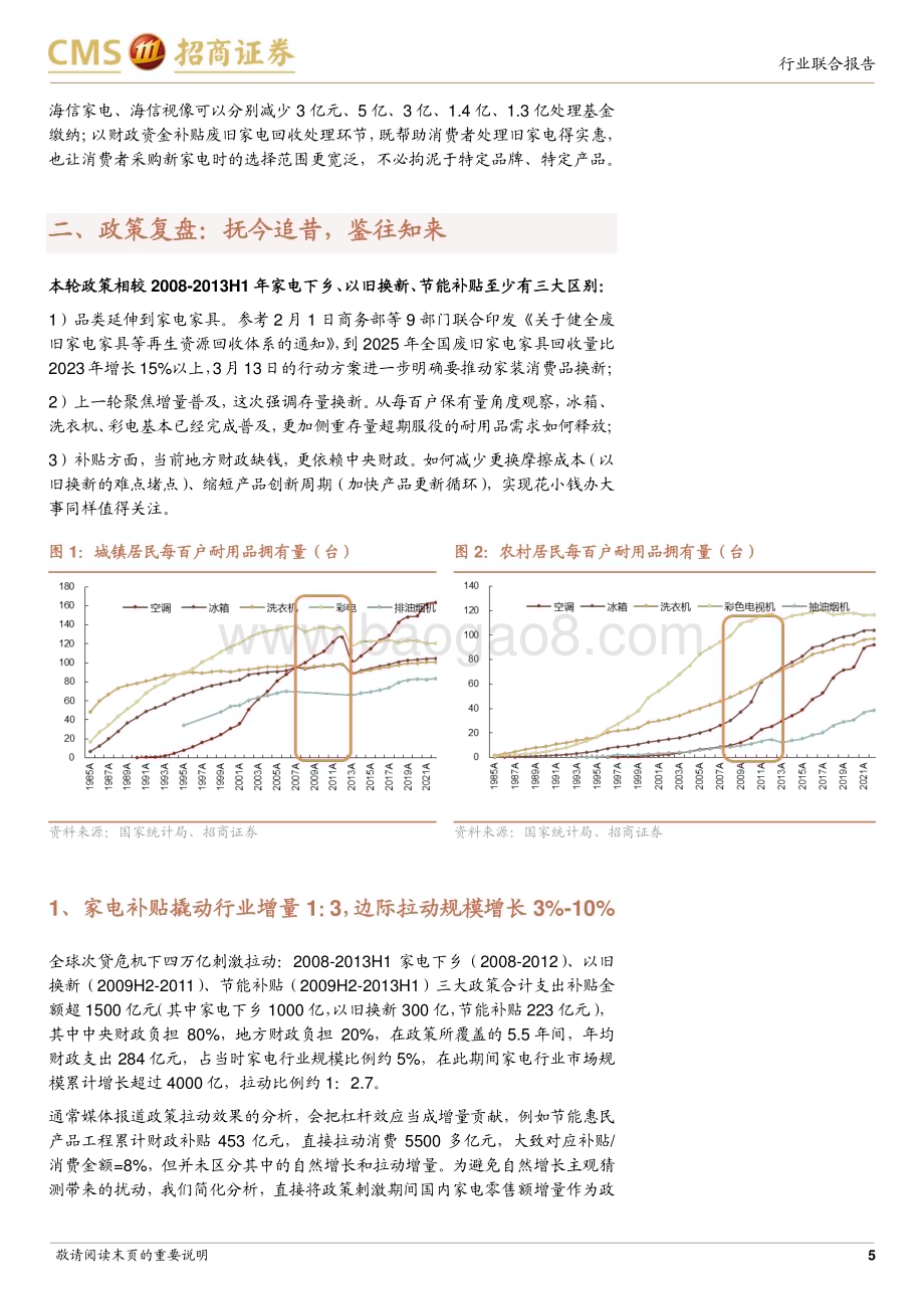 20240316_招商证券_消费品行业耐用品以旧换新专题：政策利好落地把握耐用消费品投资弹性_22页.pdf_第5页