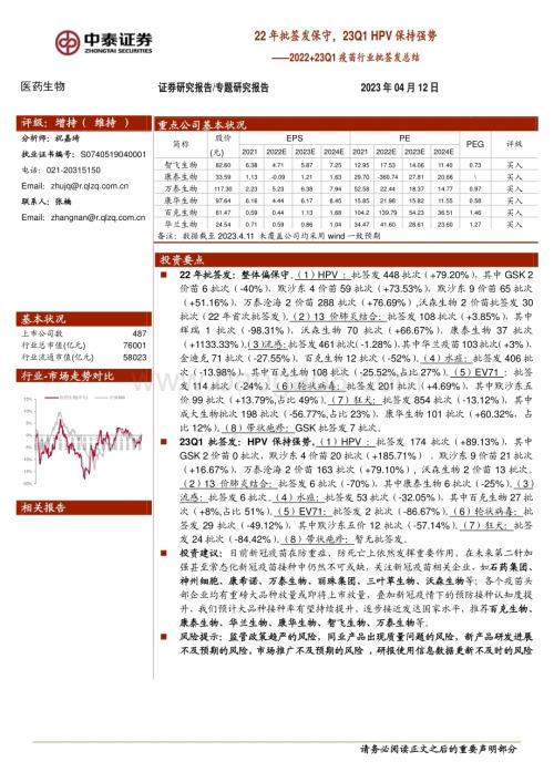20230412_中泰证券_2022+23Q1疫苗行业证券研究报告：22年批签发保守23Q1 HPV保持强势_16页.pdf