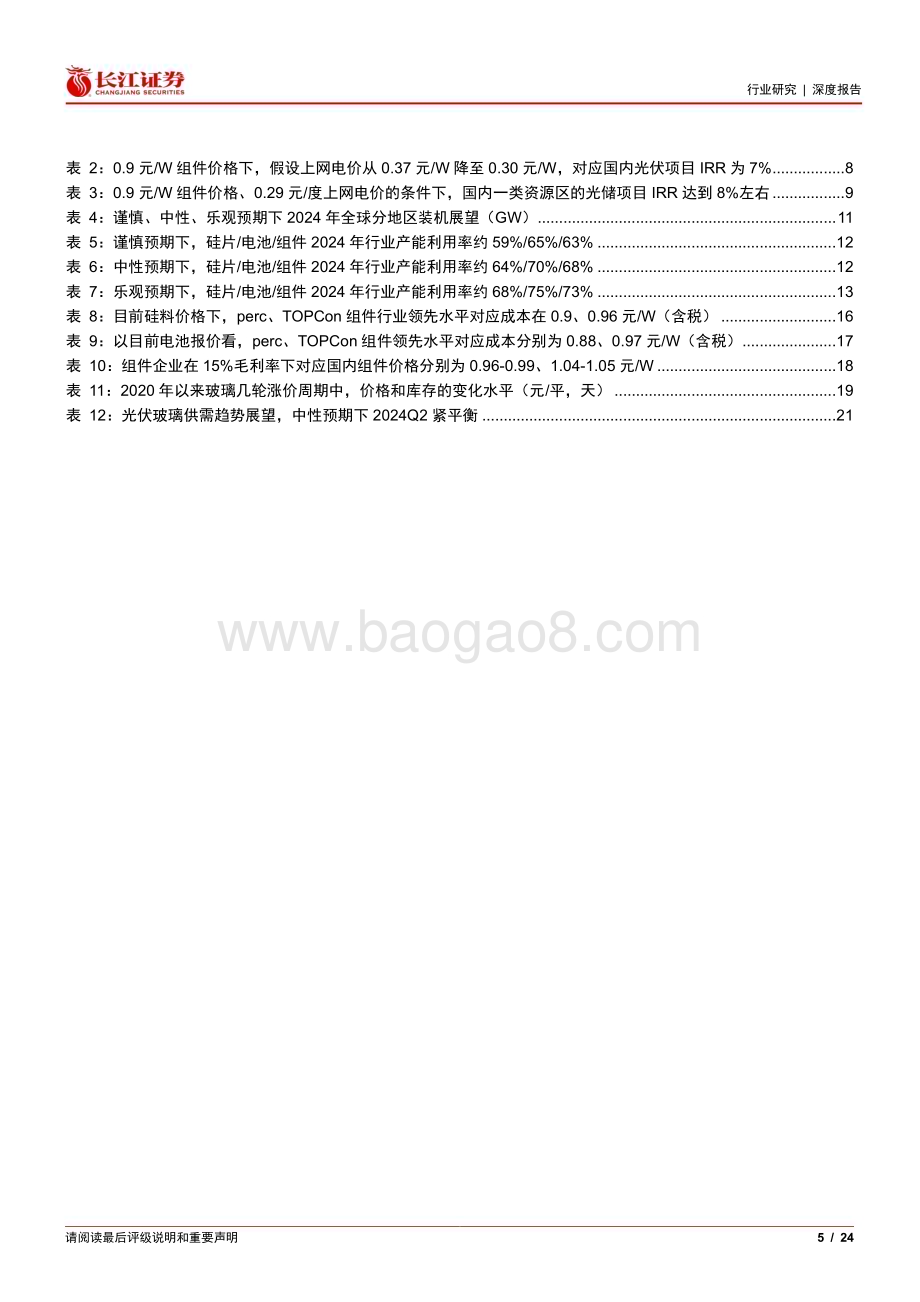 20240319_长江证券_电气设备行业边界突破系列II：关于光伏需求超预期的原因与推论_24页.pdf_第5页