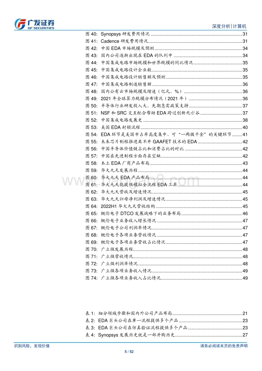20230312_广发证券_计算机行业证券研究报告：行业持续增长且壁垒高国产EDA厂商机会大于挑战_53页.pdf_第5页