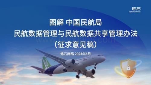 20240419_炼石网络_交通运输行业图解：中国民航局民航数据管理与民航数据共享管理办法（征求意见稿）_100页.pdf