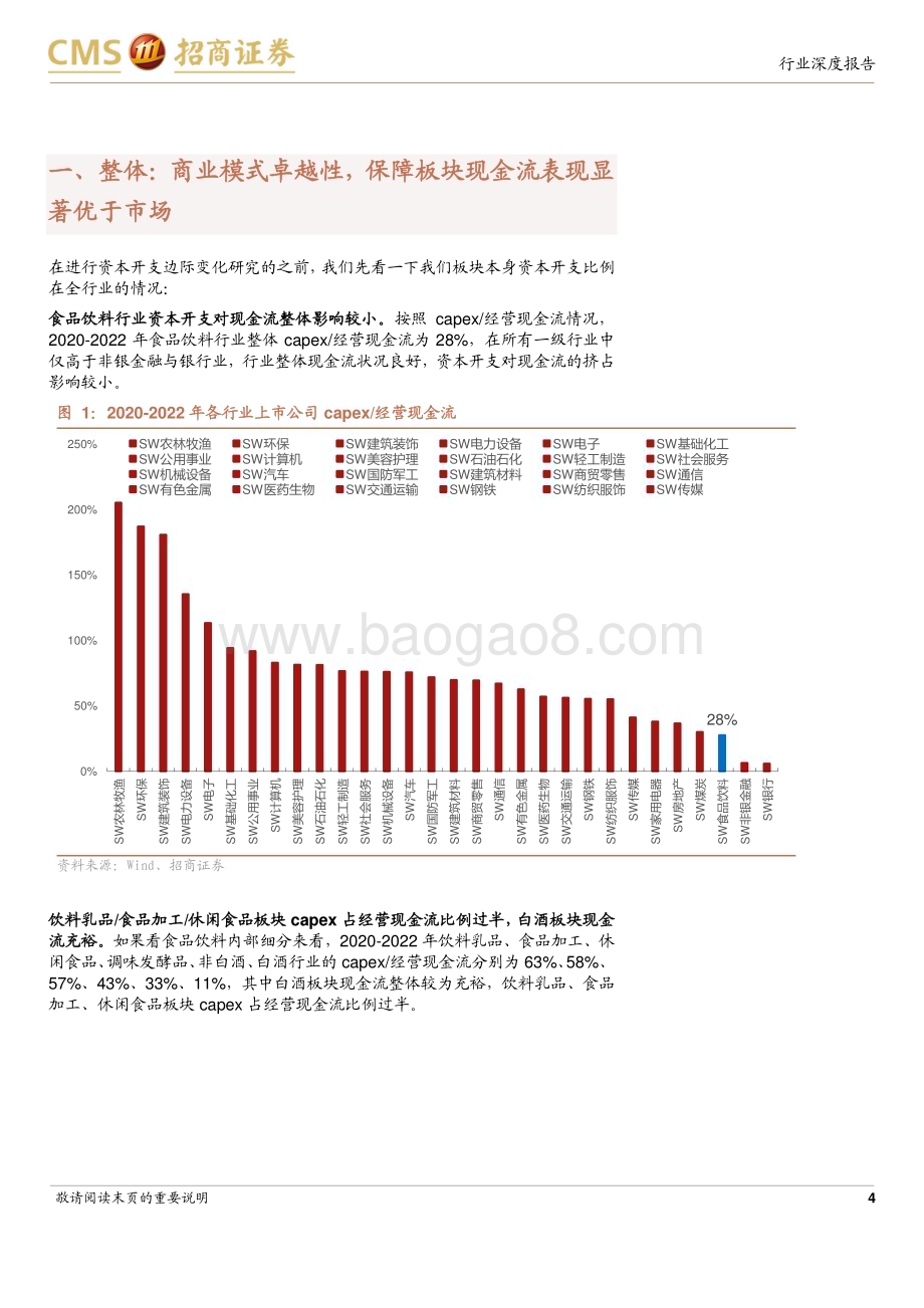20240414_招商证券_食品饮料行业资本开支与自由现金流专题报告：现金流进入全面改善周期_25页.pdf_第4页