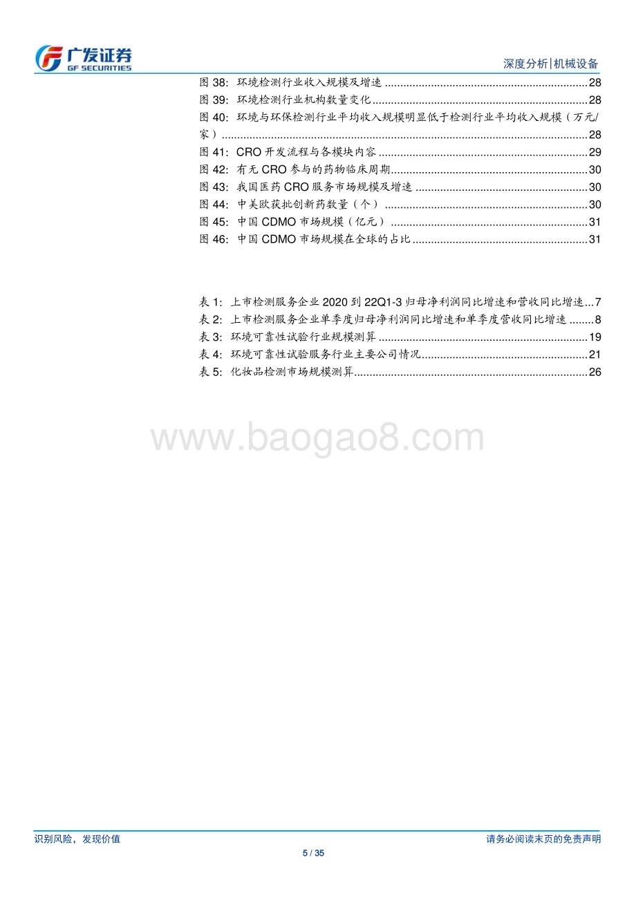 20230423_广发证券_检测认证服务行业证券研究报告：估值+基本面双重修复新赛道孕育新机会_36页.pdf_第5页